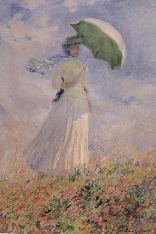 Claude Monet Study of a Figure Outdoors oil painting picture